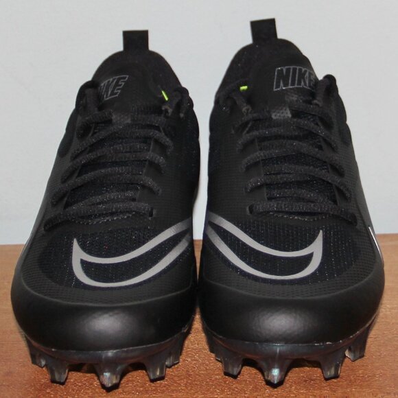 Nike Alpha Huarache 8 Pro Lacrosse Cleats Mens 8 Black Silver - Picture 4 of 6